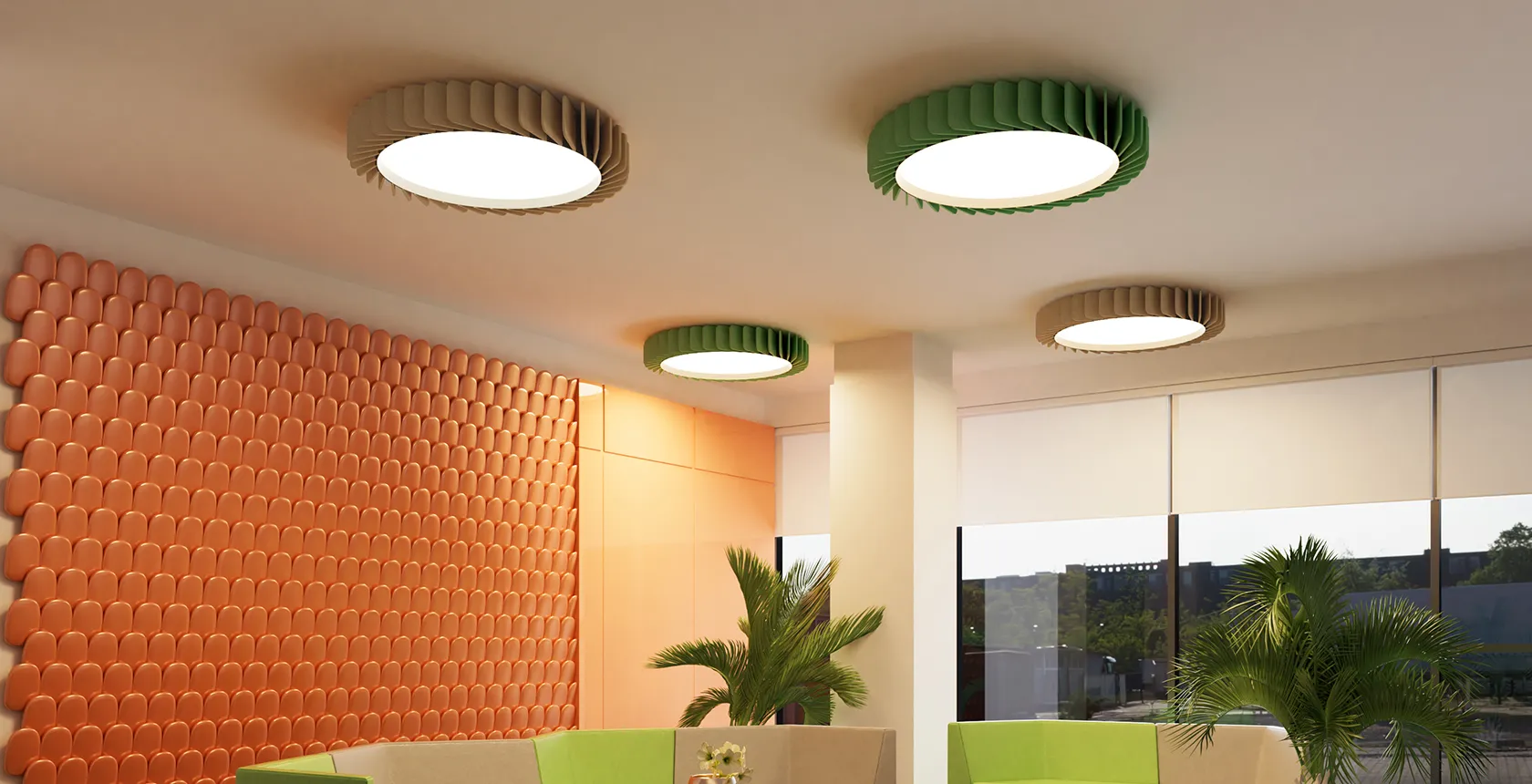 NEKO SUGAR Acoustic acoustic luminaire